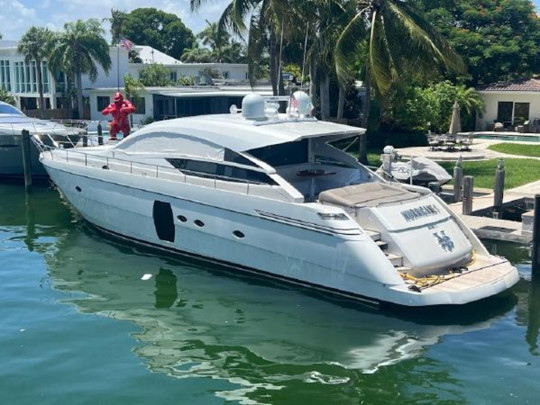 2012 PERSHING 64 X