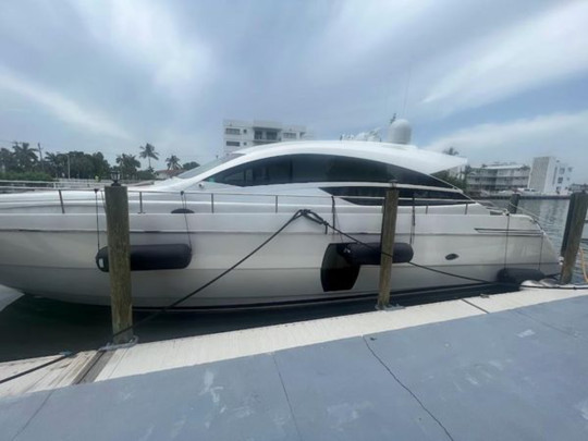 2012 PERSHING 64 X