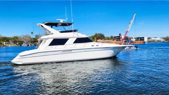 1997 SEA RAY 550 SEDAN BRIDGE