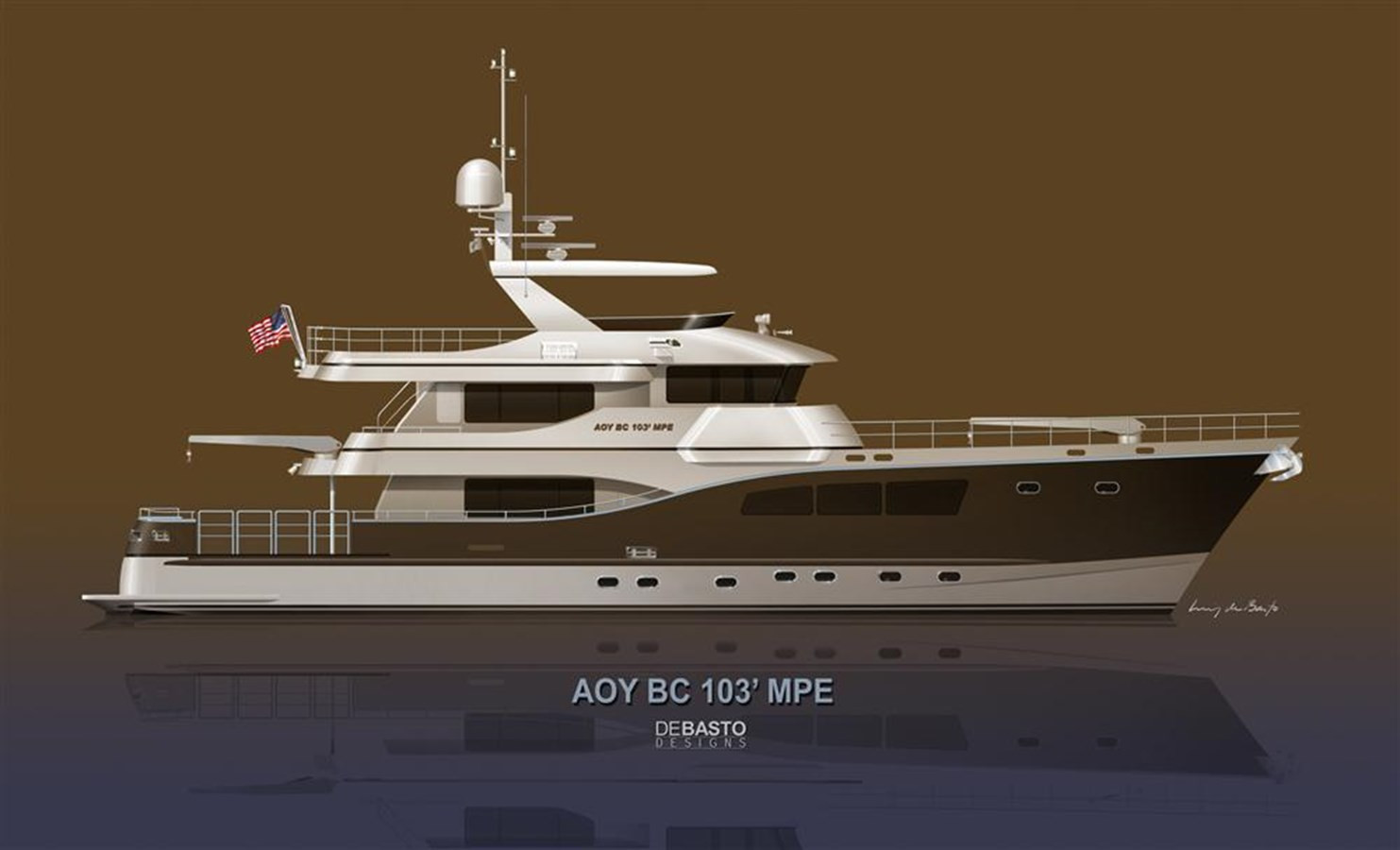 ALL OCEAN YACHTS BC 103 MULTI PURPOSE EXPLORER FIBERGLASS