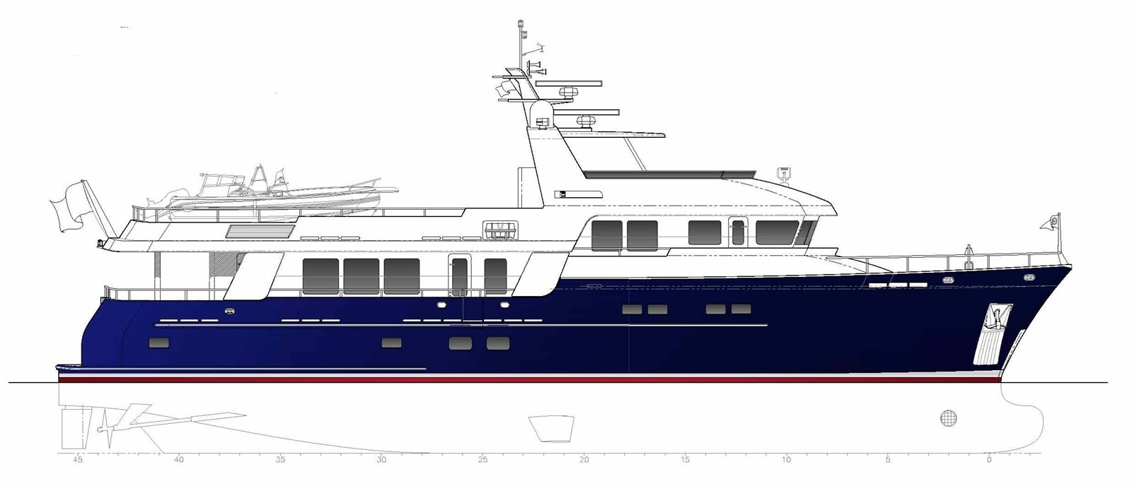 ALL OCEAN YACHTS OVERING 100' EXPLORER 