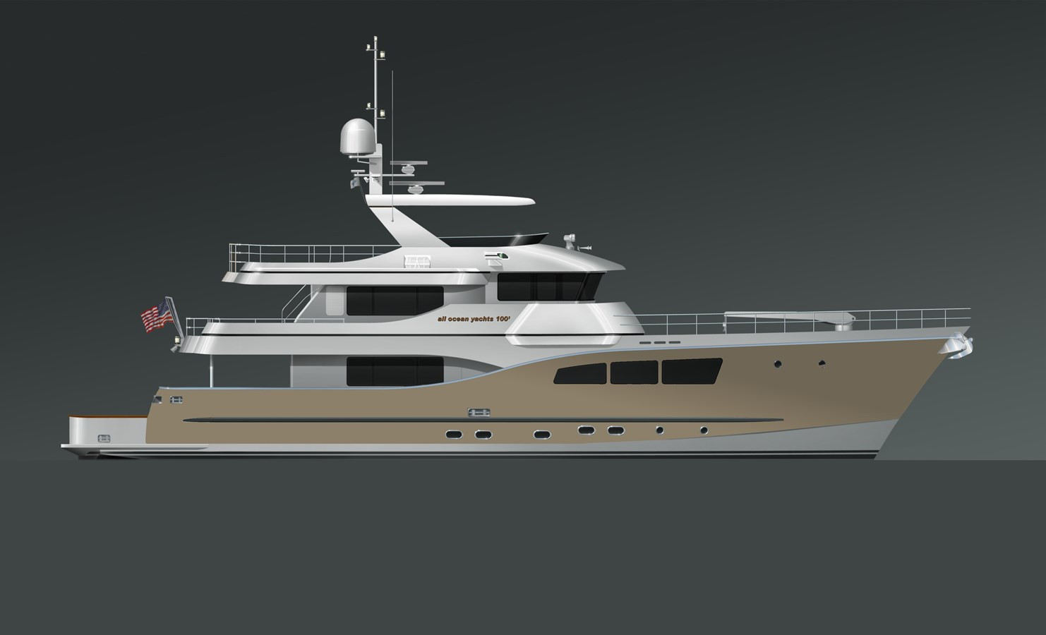 ALL OCEAN YACHTS 100' FIBERGLASS