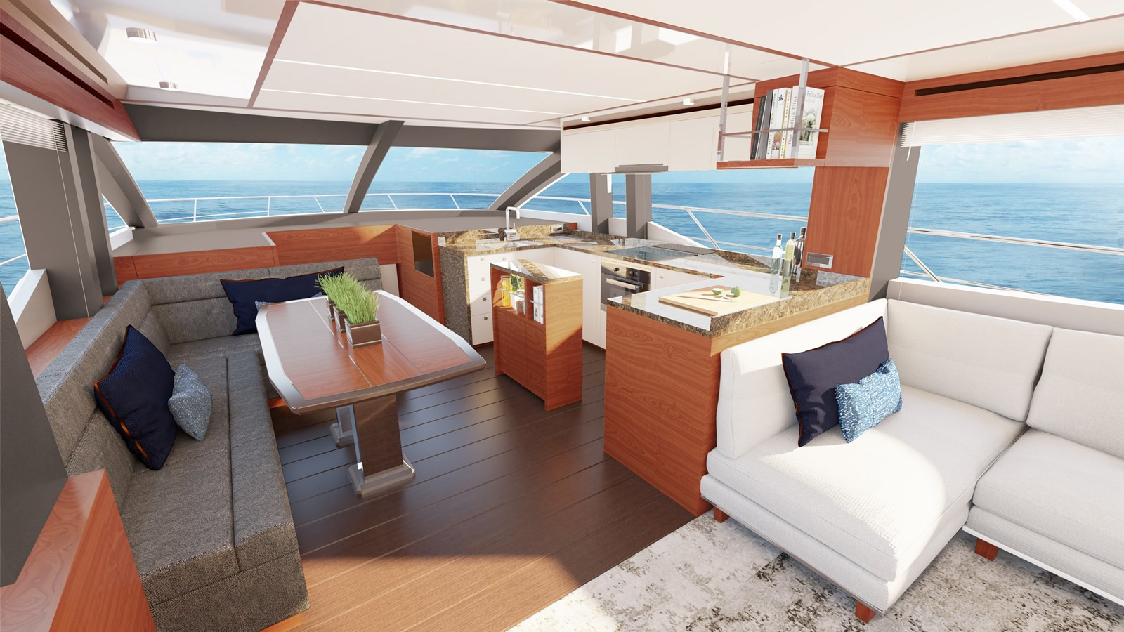 JOHNSON 70' SKYLOUNGE NEW BUILD 